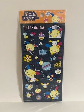 Usahana Denim Theme Sticker Sheet